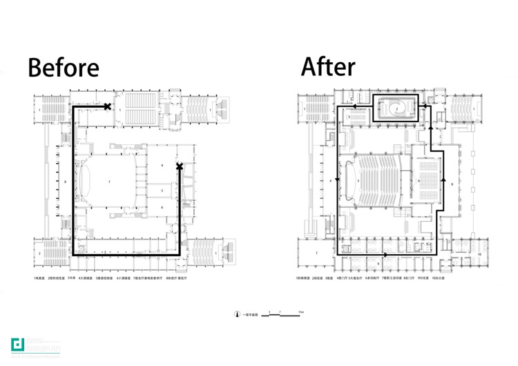 احیای ساختمان تاریخی دانشگاه پکن؛ دانشکده علوم ریاضی | FEI Architects | پکن، چین