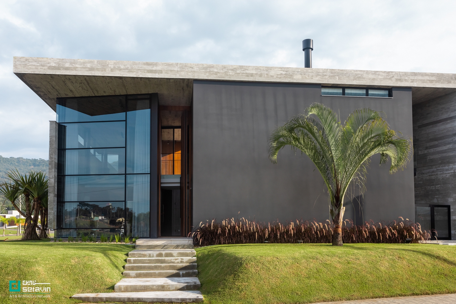 خانه JD | طراحی ES Arquitetura | کریسیومات، برزیل