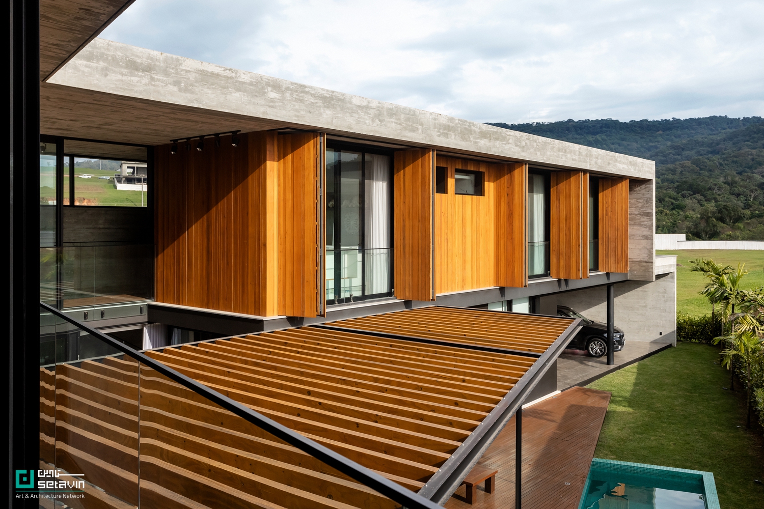 خانه JD | طراحی ES Arquitetura | کریسیومات، برزیل