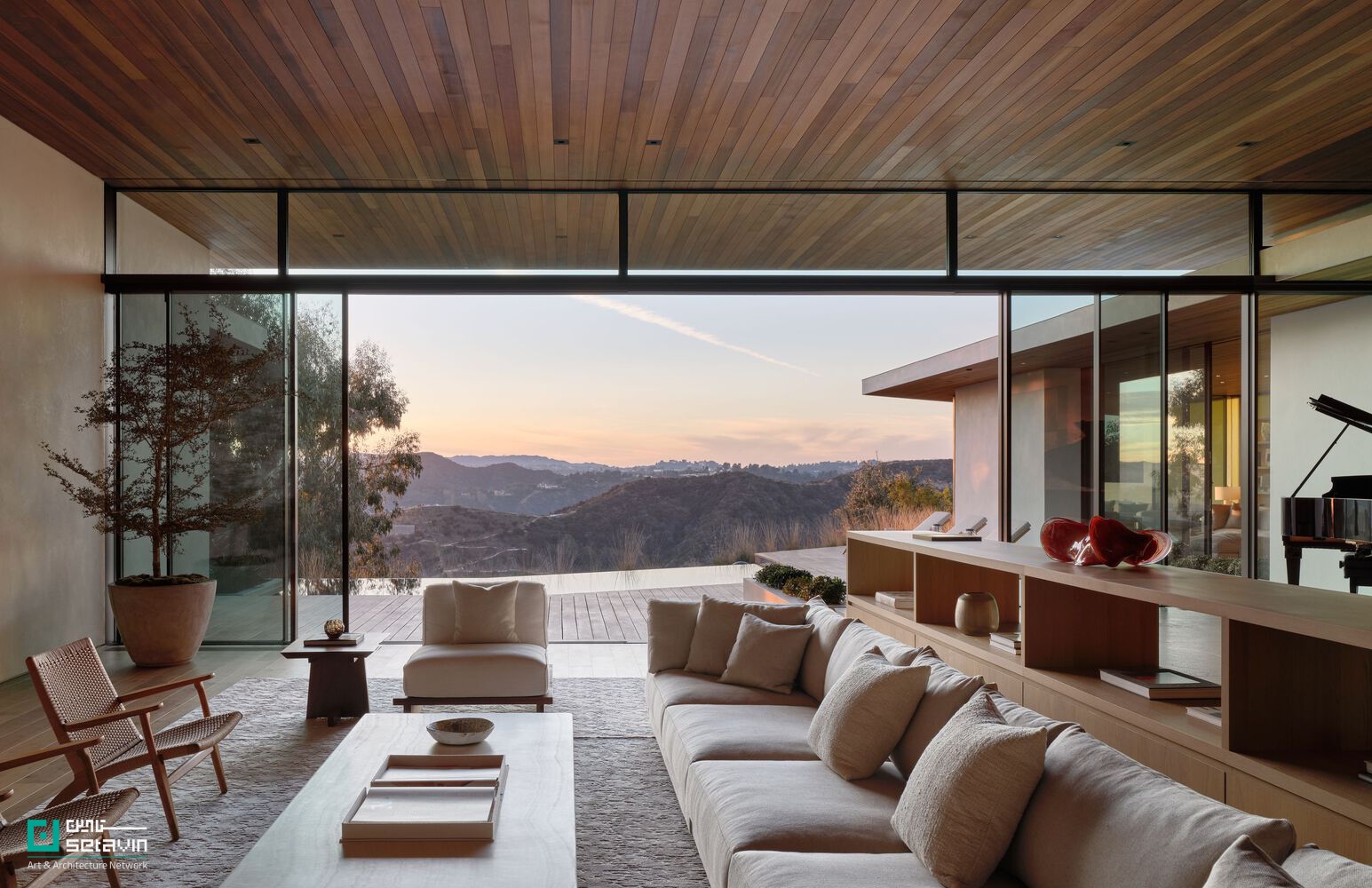 خانه Carla Ridge | طراحی Montalba Architects | بورلی هیلز، ایالات متحده