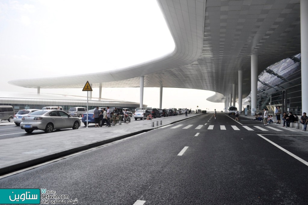 فرودگاه بین المللی , Shenzhen Bao’an , Studio Fuksas , چین , فرودگاه , طراحی فرودگاه , Airport  , International Airport , هواپیما , باند فرودگاه , طراحی باند , ستاوین