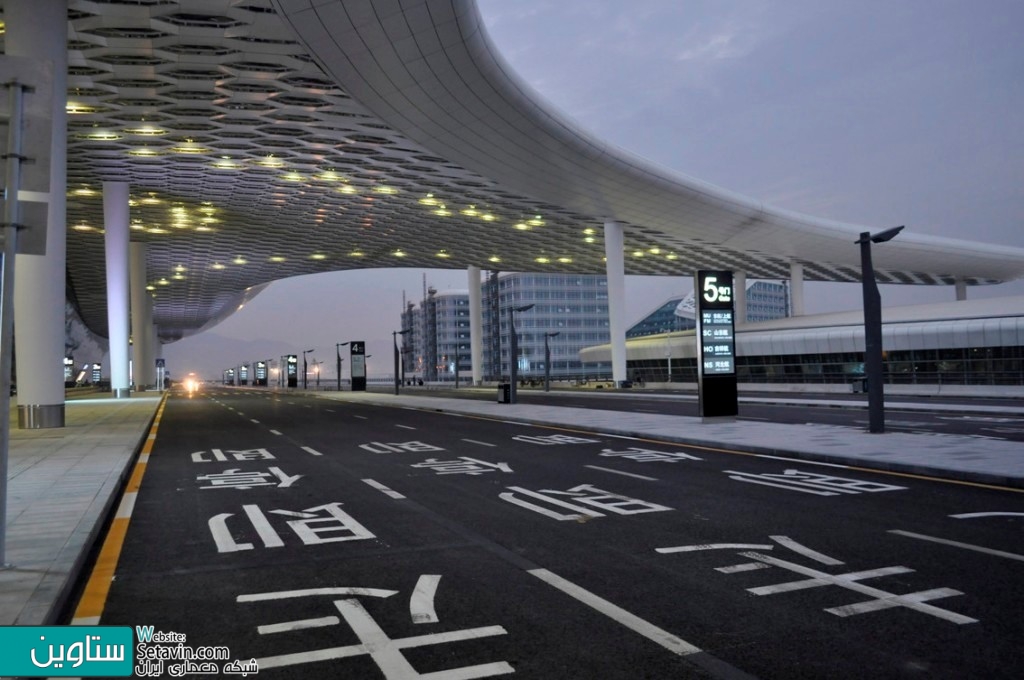 فرودگاه بین المللی , Shenzhen Bao’an , Studio Fuksas , چین , فرودگاه , طراحی فرودگاه , Airport  , International Airport , هواپیما , باند فرودگاه , طراحی باند , ستاوین