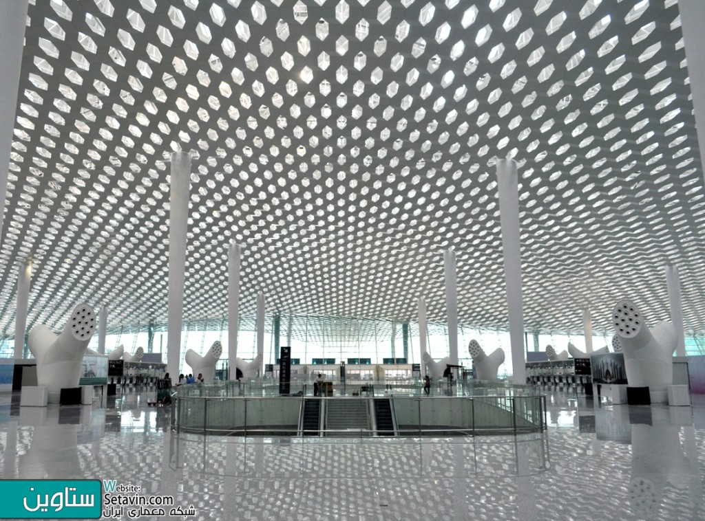 فرودگاه بین المللی , Shenzhen Bao’an , Studio Fuksas , چین , فرودگاه , طراحی فرودگاه , Airport  , International Airport , هواپیما , باند فرودگاه , طراحی باند , ستاوین