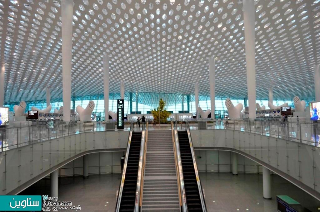 فرودگاه بین المللی , Shenzhen Bao’an , Studio Fuksas , چین , فرودگاه , طراحی فرودگاه , Airport  , International Airport , هواپیما , باند فرودگاه , طراحی باند , ستاوین