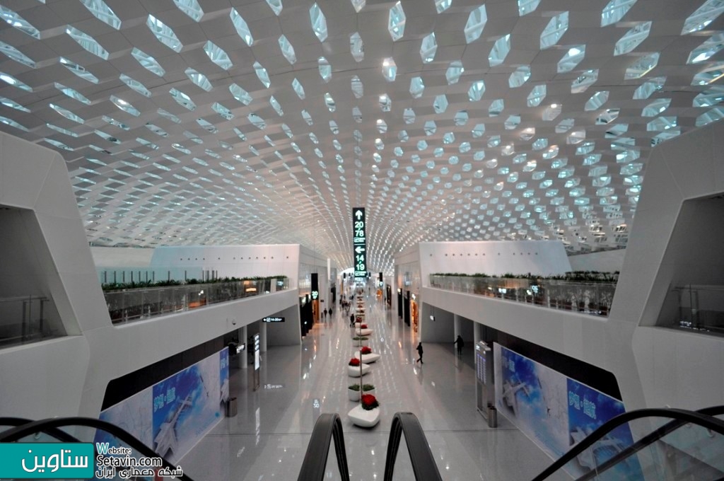 فرودگاه بین المللی , Shenzhen Bao’an , Studio Fuksas , چین , فرودگاه , طراحی فرودگاه , Airport  , International Airport , هواپیما , باند فرودگاه , طراحی باند , ستاوین