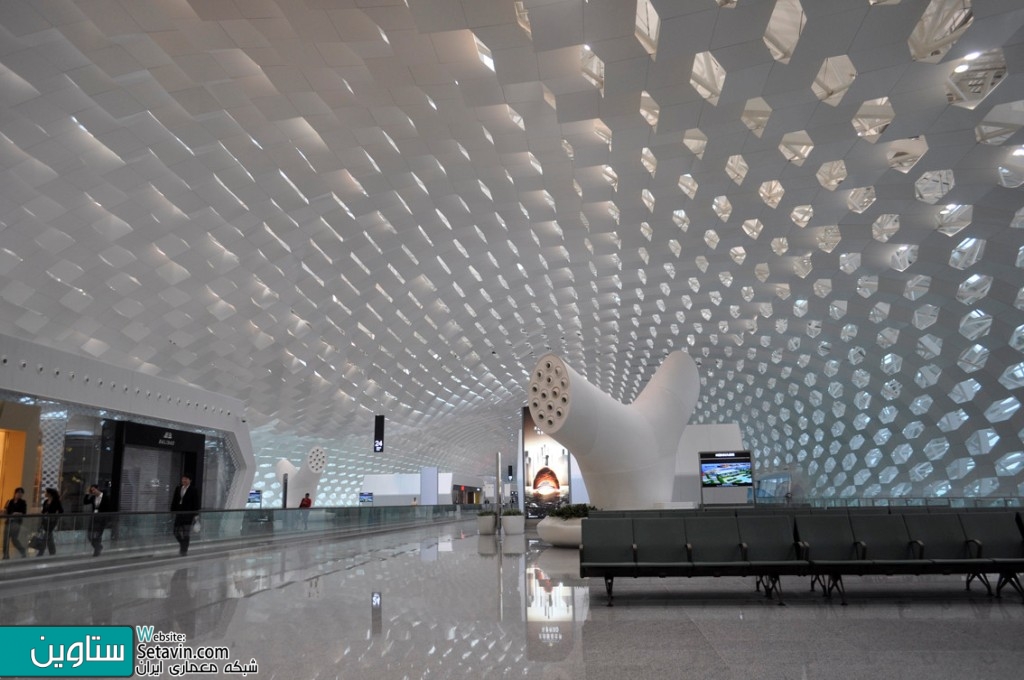 فرودگاه بین المللی , Shenzhen Bao’an , Studio Fuksas , چین , فرودگاه , طراحی فرودگاه , Airport  , International Airport , هواپیما , باند فرودگاه , طراحی باند , ستاوین