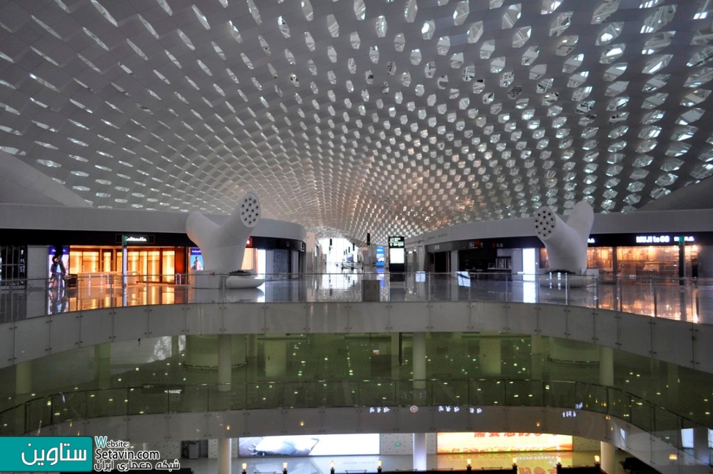 فرودگاه بین المللی , Shenzhen Bao’an , Studio Fuksas , چین , فرودگاه , طراحی فرودگاه , Airport  , International Airport , هواپیما , باند فرودگاه , طراحی باند , ستاوین