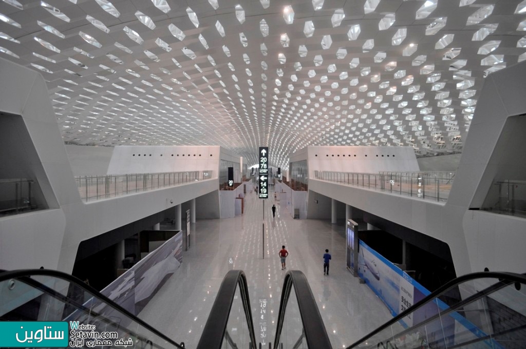 فرودگاه بین المللی , Shenzhen Bao’an , Studio Fuksas , چین , فرودگاه , طراحی فرودگاه , Airport  , International Airport , هواپیما , باند فرودگاه , طراحی باند , ستاوین