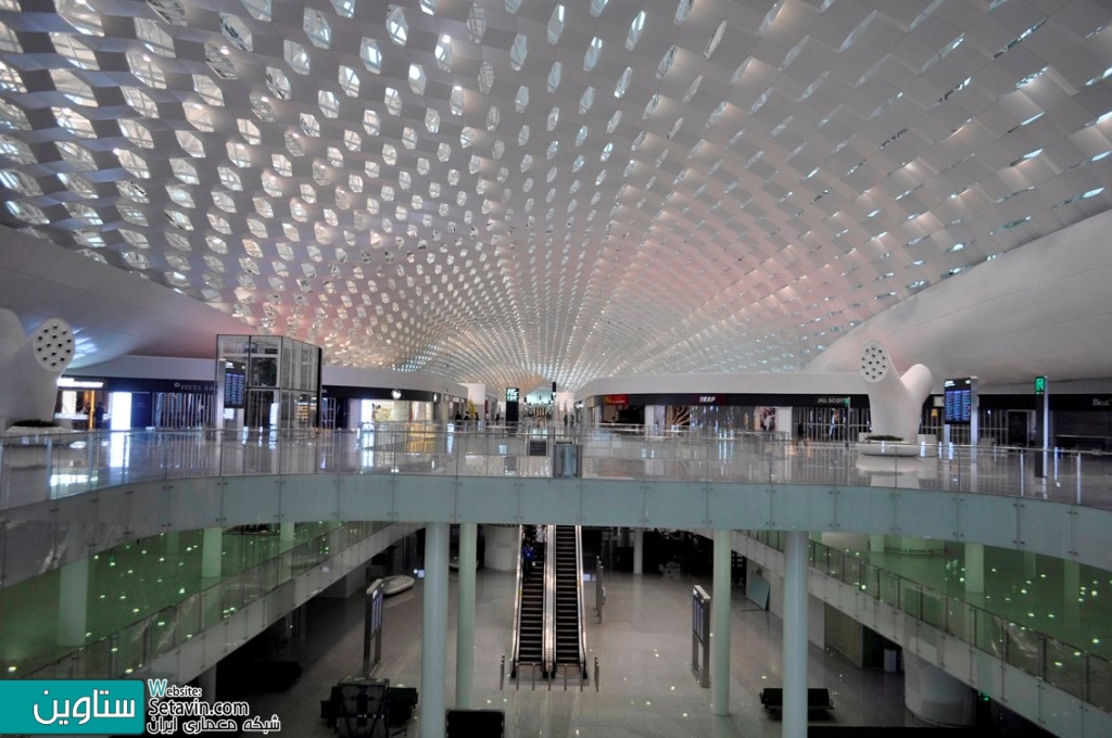 فرودگاه بین المللی , Shenzhen Bao’an , Studio Fuksas , چین , فرودگاه , طراحی فرودگاه , Airport  , International Airport , هواپیما , باند فرودگاه , طراحی باند , ستاوین