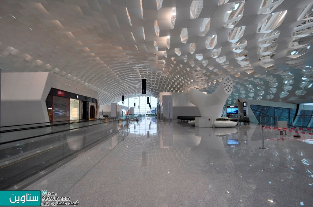 فرودگاه بین المللی , Shenzhen Bao’an , Studio Fuksas , چین , فرودگاه , طراحی فرودگاه , Airport  , International Airport , هواپیما , باند فرودگاه , طراحی باند , ستاوین