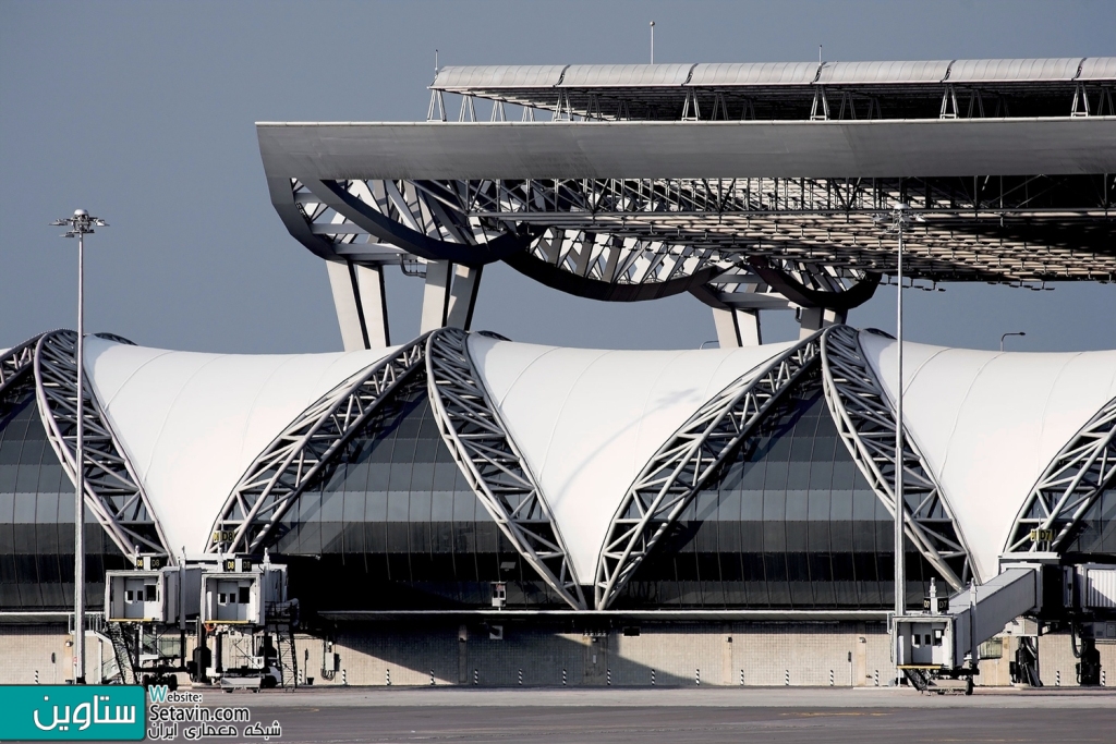 ترمینال فرودگاه بین المللی , Suvarnabhumi , Jahn , تایلند , فرودگاه , ترمینال , Airport , Terminal Complex , Passenger Terminal  , Thailand , فرودگاه بین المللی , سووارنابومی , سووارنابومی