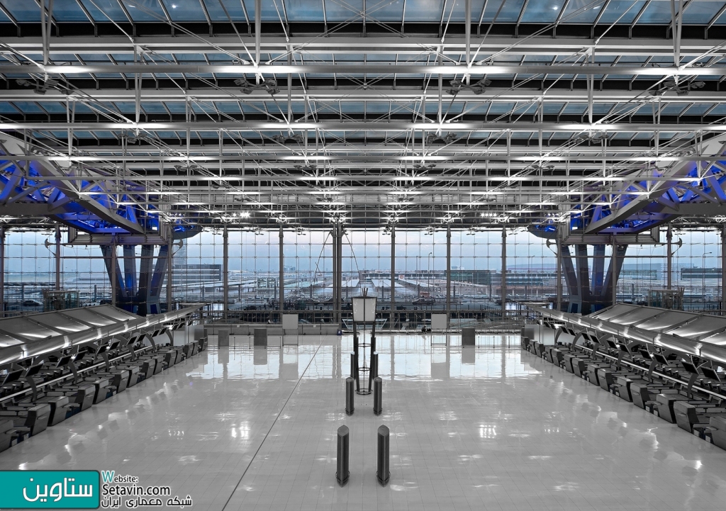 ترمینال فرودگاه بین المللی , Suvarnabhumi , Jahn , تایلند , فرودگاه , ترمینال , Airport , Terminal Complex , Passenger Terminal  , Thailand , فرودگاه بین المللی , سووارنابومی , سووارنابومی