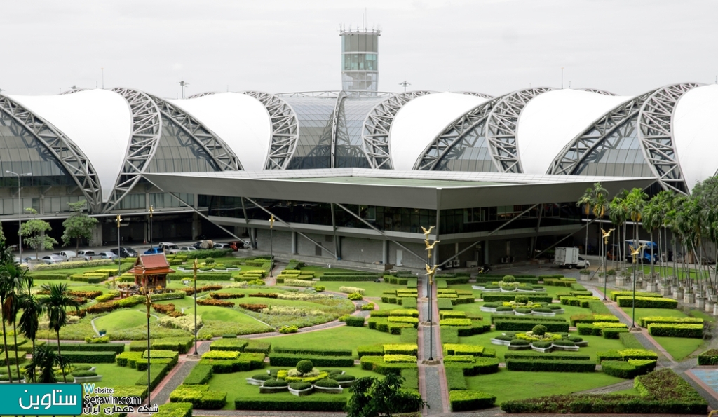 ترمینال فرودگاه بین المللی , Suvarnabhumi , Jahn , تایلند , فرودگاه , ترمینال , Airport , Terminal Complex , Passenger Terminal  , Thailand , فرودگاه بین المللی , سووارنابومی , سووارنابومی