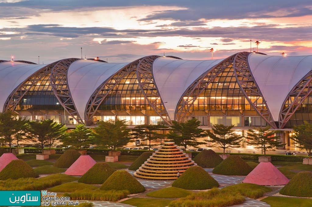 ترمینال فرودگاه بین المللی , Suvarnabhumi , Jahn , تایلند , فرودگاه , ترمینال , Airport , Terminal Complex , Passenger Terminal  , Thailand , فرودگاه بین المللی , سووارنابومی , سووارنابومی