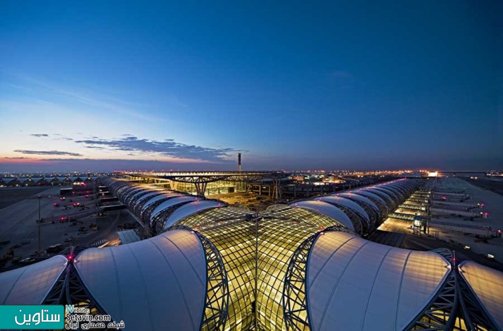 ترمینال فرودگاه بین المللی , Suvarnabhumi , Jahn , تایلند , فرودگاه , ترمینال , Airport , Terminal Complex , Passenger Terminal  , Thailand , فرودگاه بین المللی , سووارنابومی , سووارنابومی