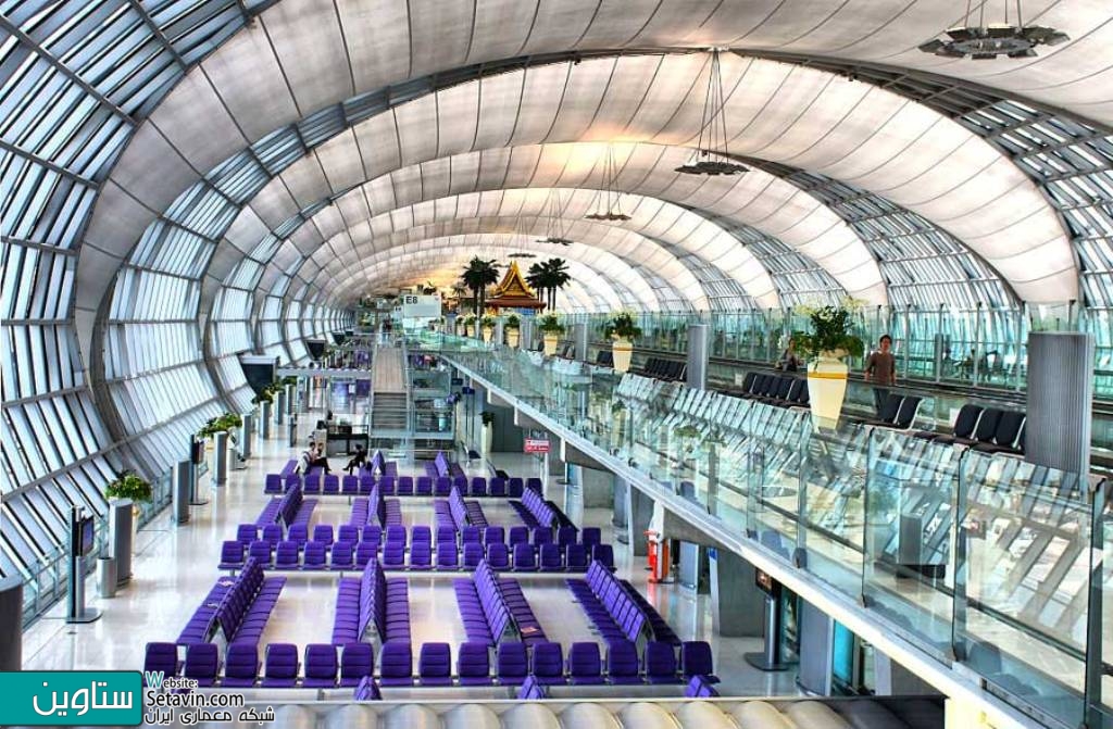 ترمینال فرودگاه بین المللی , Suvarnabhumi , Jahn , تایلند , فرودگاه , ترمینال , Airport , Terminal Complex , Passenger Terminal  , Thailand , فرودگاه بین المللی , سووارنابومی , سووارنابومی