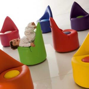 عکس - صندلیهایی با طراحی خاص برای کودکان