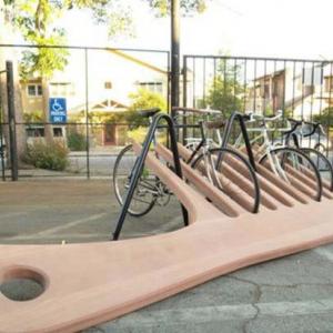 عکس - طراحی های جذاب و غیرمعمول پارکینگ دوچرخه های شهری