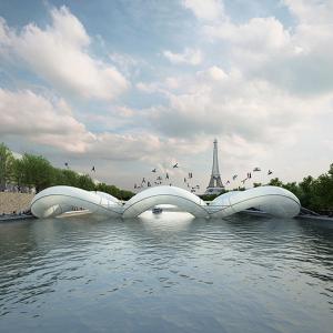 تصویر - طراحی پلی عجیب در پاریس - معماری