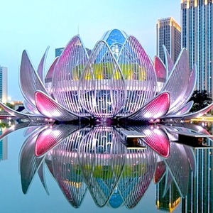 عکس - ساختمان نیلوفرهای آبی چین (The Lotus Building)