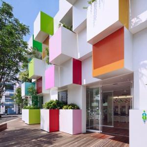 تصویر - بانک Sugamo Shinkin , شعبه Nakaaoki , اثر تیم طراحی Emmanuelle Moureaux , ژاپن - معماری