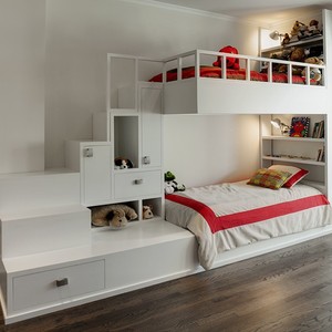 عکس - طراحی تخت خواب دو طبقه