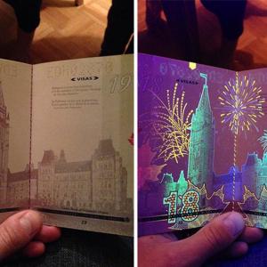 عکس - تصاویر پنهان پاسپورتهای کانادایی
