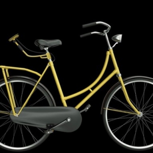 تصویر - دوچرخه ای با قابلیت نشان دادن علائم بر روی پشت دوچرخه سوار - معماری