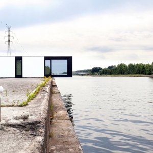 تصویر - خانه پیش ساخته #48 Zero Energy اثر Skilpod + UAU Collective ، بلژیک - معماری