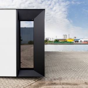 تصویر - خانه پیش ساخته #48 Zero Energy اثر Skilpod + UAU Collective ، بلژیک - معماری