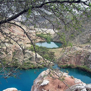 تصویر - نادرترین دریاچه کشور ،دریاچه دوقلوی سیاه گاو - معماری
