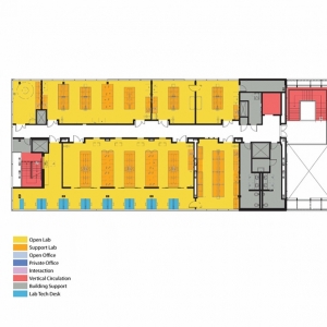 تصویر - مرکز تحقیقات انرژی خورشیدی Chu Hall ،اثر SmithGroupJJR ، آمریکا - معماری