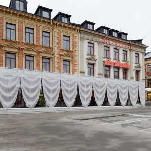 تصویر - طراحی جالب پاویون هتلی در سوئد - معماری