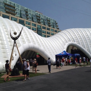 تصویر - فستیوال موسیقی تورنتو در پاویون Ontario، اثر تیم معماری Tectoniks ، کانادا - معماری
