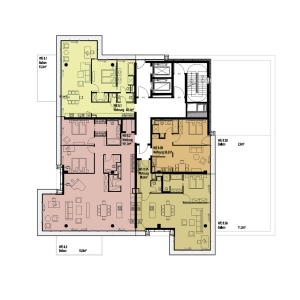 تصویر - آپارتمان مسکونی Living Levels ، اثر تیم طراحی Sergei Tchoban ،آلمان - معماری