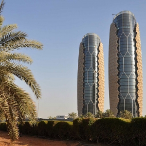 تصویر - پوسته متحرک بی نظیر در برجهای دوقلوی ابوظبی - معماری