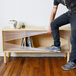 تصویر - میزی که با الهام از رینگ بوکس ساخته شده است. - معماری