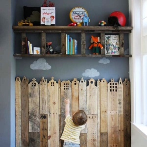 تصویر - از تخته ها و جعبه های چوبی چگونه به عنوان مبلمان کودک استفاده کنیم؟ - معماری