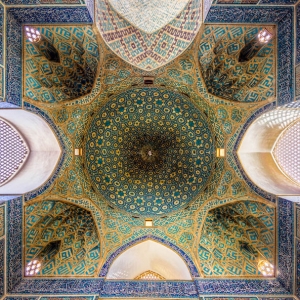 تصویر - سقف در بناهای تاریخی ایران - معماری