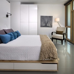 تصویر - تختخوابهایی با امکان ذخیره سازی لوازم - معماری
