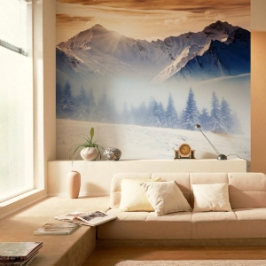 تصویر - نقاشی های دیواری با حال و هوای زمستان - معماری