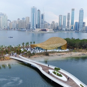 تصویر - طراحی پاویون پروانه ای ،اثر استودیو 3deluxe ،امارات - معماری