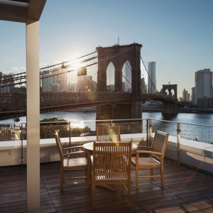 تصویر - طراحی منظر و بام سبز آپارتمان بروکلین ،اثر تیم معماری leeser ،آمریکا - معماری