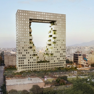 تصویر - برج مسکونی اکولوژیک ونداد، اثر استودیو challenge و تیم طراحی em-sys ، ایران - معماری