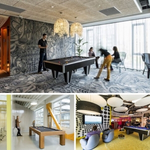 تصویر - تداعی 8 نمونه فضای بازی جالب بزرگسالان در فضاهای اداری - معماری