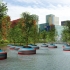 عکس - ایجاد جنگل شناور در شهر روتردام هلند
