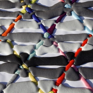 تصویر - تابلو فرشهایی که از تزریق فوم مایع شکل گرفته اند - معماری