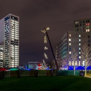 تصویر - تصاویری از جشنواره نور Lumiere London - معماری