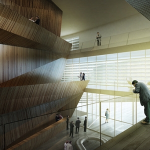 تصویر - مرکز همایش ها و سالن ارکستر ملی شهر Angers ، اثر تیم معماری kengo kuma ، فرانسه - معماری