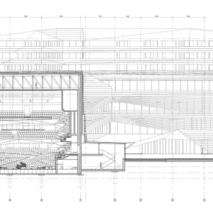 تصویر - مرکز همایش ها و سالن ارکستر ملی شهر Angers ، اثر تیم معماری kengo kuma ، فرانسه - معماری